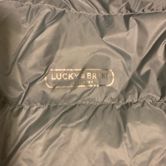 *Last One!* Lucky Brand light weight down jacket - Picture 7 of 13